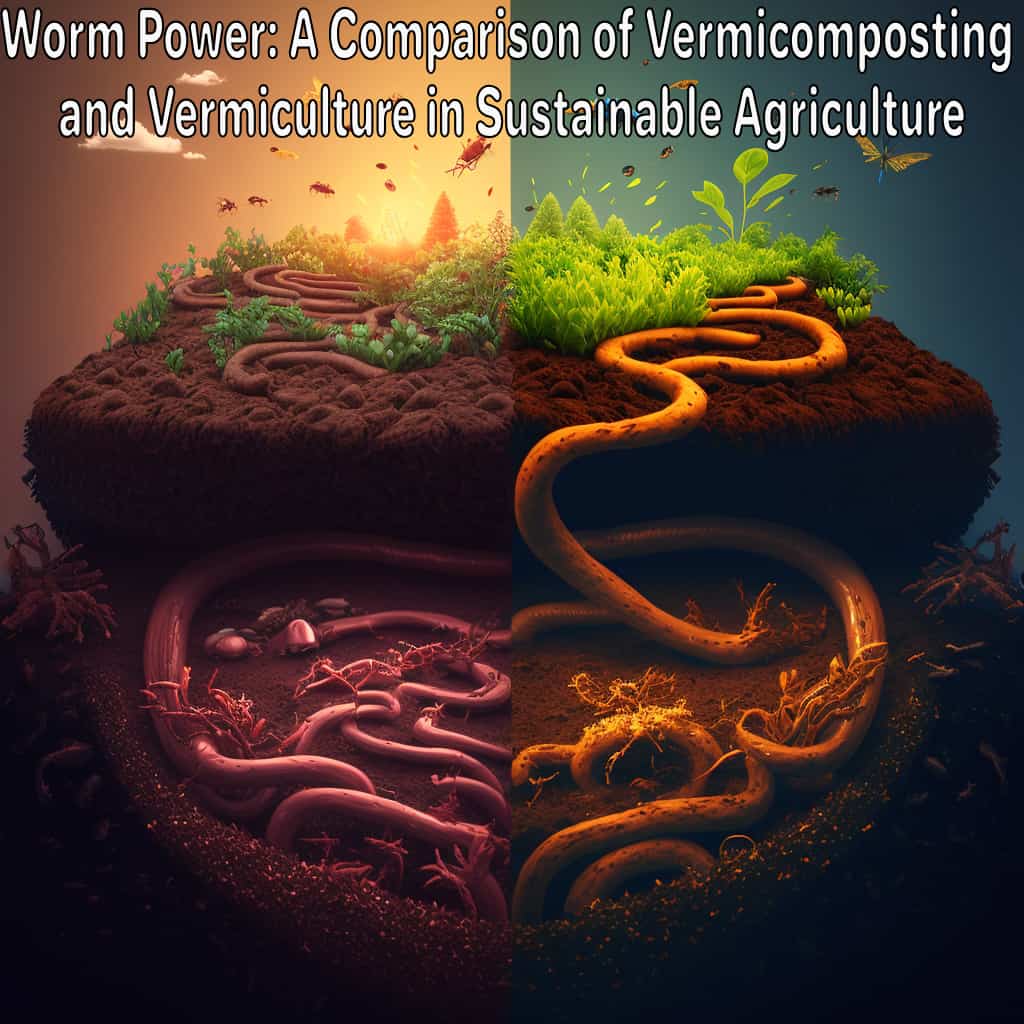 Worm Power A Comparison of and Vermiculture in Sustainable Agriculture