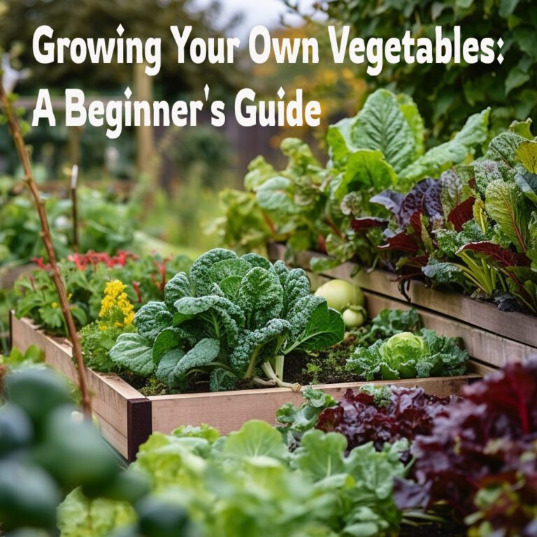 Growing Your Own Vegetables: A Beginner’s Guide – Agricultivity